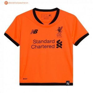 Maillot Liverpool Enfant Third 2017 2018 Pas Cher