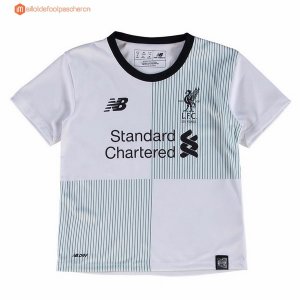 Maillot Liverpool Enfant Exterieur 2017 2018 Pas Cher