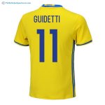 Maillot Sweden Domicile Guidetti 2018 Jaune Pas Cher Maillot Sweden Domicile Guidetti 2018 Jaune Pas Cher