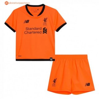 Maillot Liverpool Enfant Third 2017 2018 Pas Cher