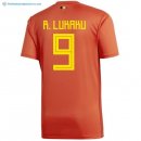 Maillot Belgica Domicile R.lukaku 2018 Rouge Pas Cher