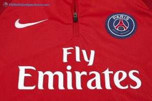 Survetement Enfant Paris Saint Germain 2017 2018 Rouge Pas Cher