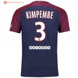 Maillot Paris Saint Germain Domicile Kimpembe 2017 2018 Pas Cher