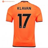 Maillot Liverpool Third Klavan 2017 2018 Pas Cher