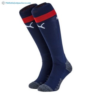 Chaussette Arsenal Exterieur 2018 2019 Bleu Marine Pas Cher