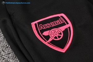 Maillot Entrainement Arsenal Ensemble Complet 2017 2018 Noir Pas Cher