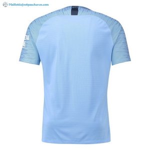 Thailande Maillot Manchester City Domicile 2018 2019 Bleu Pas Cher