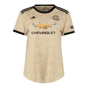 Maillot Manchester United Exterieur Femme 2019 2020 Marron Pas Cher