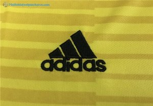 Maillot Belgique Exterieur 2018 Jaune Pas Cher