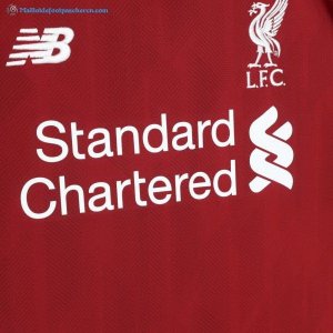 Maillot Liverpool Domicile Femme 2018 2019 Rouge Pas Cher