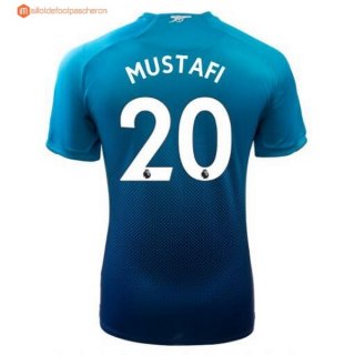 Maillot Arsenal Exterieur Mustafi 2017 2018 Pas Cher