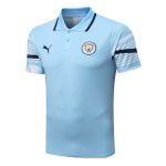 Polo Manchester City 2022 2023 Bleu