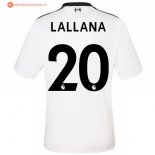 Maillot Liverpool Exterieur Lallana 2017 2018 Pas Cher