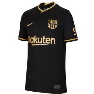 Maillot Barcelona Exterieur Femme 2020 2021 Noir Pas Cher