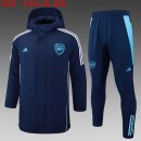 Doudoune Arsenal Ensemble Complet 2024 2025 Bleu