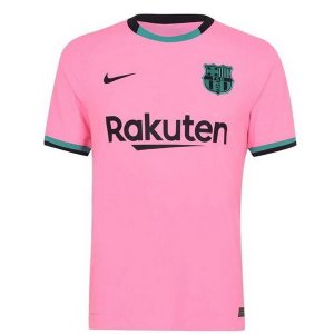 Thailande Maillot Barcelona Third 2020 2021 Rose Pas Cher