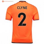 Maillot Liverpool Third Clyne 2017 2018 Pas Cher