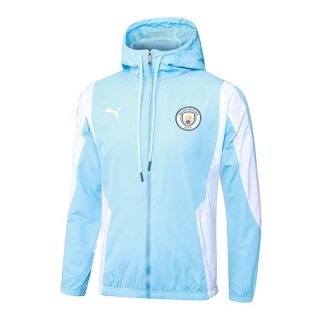 Rompevientos Manchester City 2024 2025 Bleu