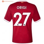 Maillot Liverpool Domicile Origi 2017 2018 Pas Cher