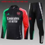 Enfant Training Arsenal 2024 2025 Noir Rouge