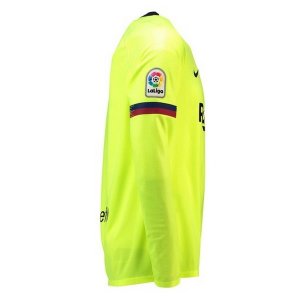 Maillot Barcelona Exterieur ML 2018 2019 Vert Pas Cher