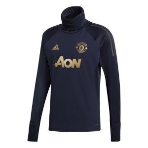 Survetement Manchester United 2018 2019 Bleu Oro Pas Cher