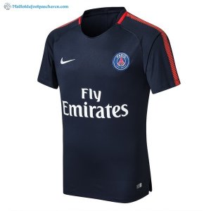 Entrainement Paris Saint Germain Conjunto Completo 2017 2018 Bleu Pas Cher