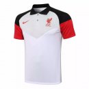 Polo Liverpool 2021 2022 Gris Blanc