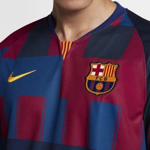 Maillot Barcelona 20th Bleu Rouge Pas Cher