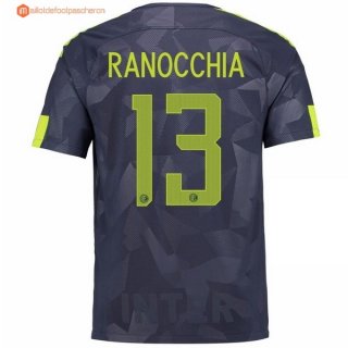 Maillot Inter Third Ranocchia 2017 2018 Pas Cher