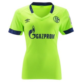 Maillot Schalke 04 Third Femme 2018 2019 Vert Pas Cher