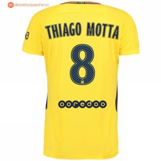 Maillot Paris Saint Germain Exterieur Thiago Motta 2017 2018 Pas Cher