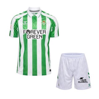 Maillot Real Betis Domicile All Sponsors Enfant 2024 2025