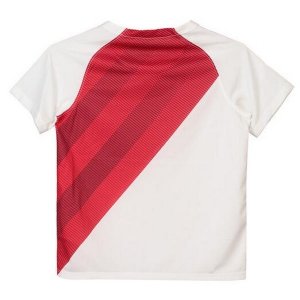 Maillot AS Monaco Domicile Enfant 2018 2019 Blanc Rouge Pas Cher