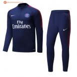 Survetement Paris Saint Germain Enfant 2017 2018 Bleu Pas Cher