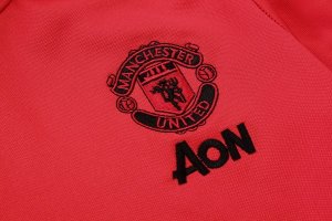 Survetement Enfant Manchester United 2018 2019 Rouge Pas Cher