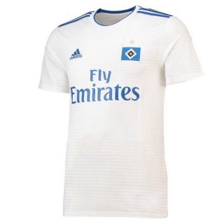 Maillot Hamburgo S.V. Domicile 2018 2019 Blanc Pas Cher