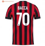 Maillot Milan Domicile Bacca 2017 2018 Pas Cher