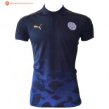 Polo Leicester City 2017 2018 Bleu Pas Cher