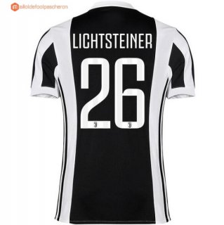 Maillot Juventus Domicile Lichtsteiner 2017 2018 Pas Cher