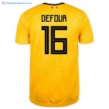 Maillot Belgica Exterieur Defour 2018 Jaune Pas Cher