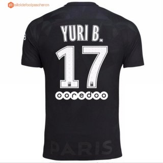 Maillot Paris Saint Germain Third Yuri B. 2017 2018 Pas Cher