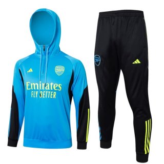 Sweat Shirt Capuche Arsenal 2024 2025 Bleu