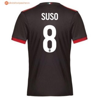 Maillot Milan Third Suso 2017 2018 Pas Cher