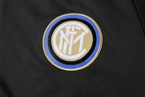 Survetement Inter Milan 2018 2019 Noir Pas Cher