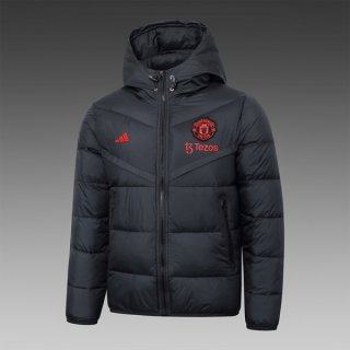 Manteau de duvet Manchester United 2024 2025 Noir