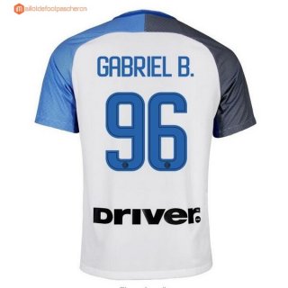 Maillot Inter Exterieur Gabriel B. 2017 2018 Pas Cher