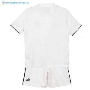 Maillot Real Madrid Domicile Enfant 2018 2019 Blanc Pas Cher