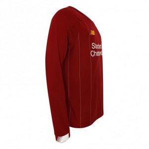 Maillot Liverpool Domicile ML 2019 2020 Rouge Pas Cher