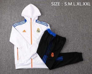 Sweat Shirt Capuche Real Madrid 2022 Blanc